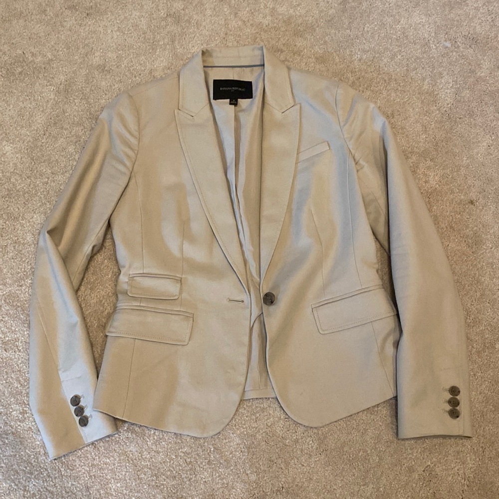 Beige off white  blazer